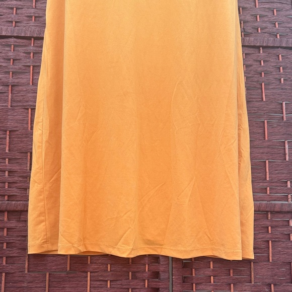 Slide Show Kiera Orange Midi Slip Dress - M (AU-10) - Picture 8 of 10